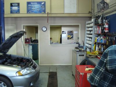 Garage inside
